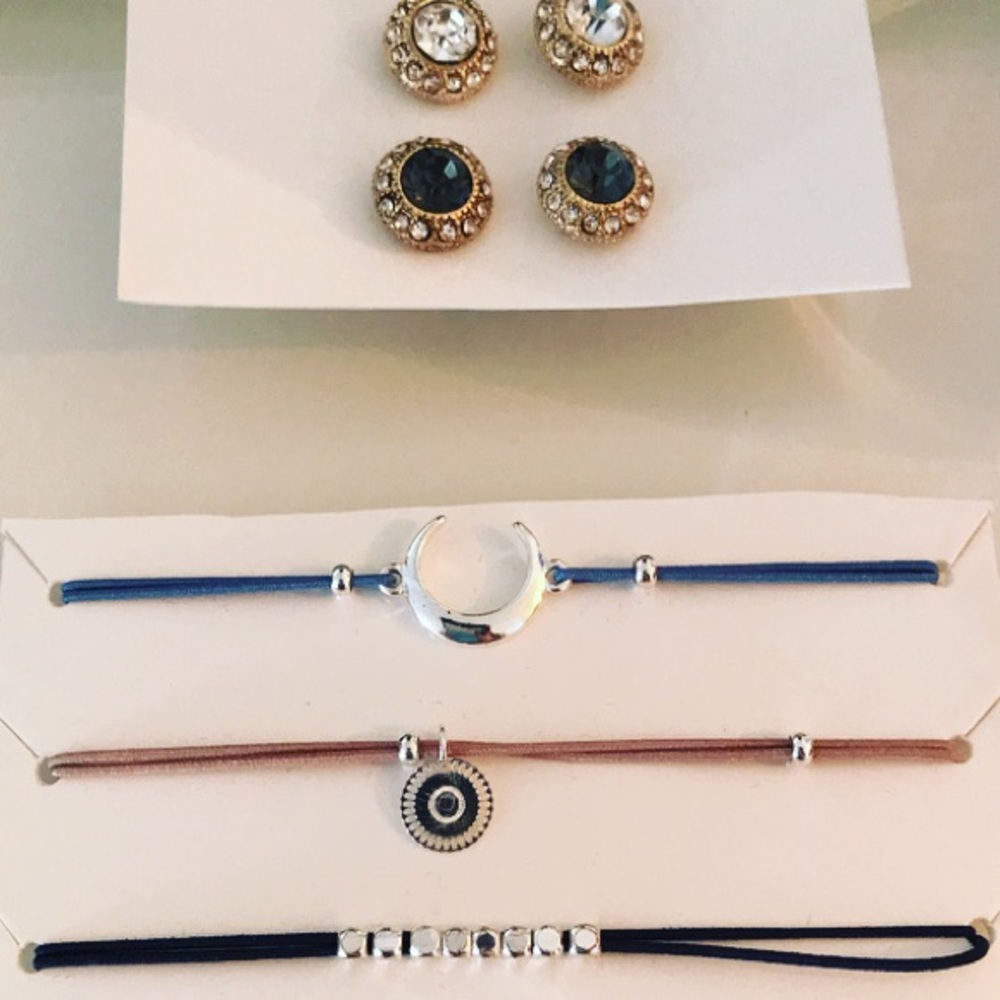 New Necklace Earring Bundle Set